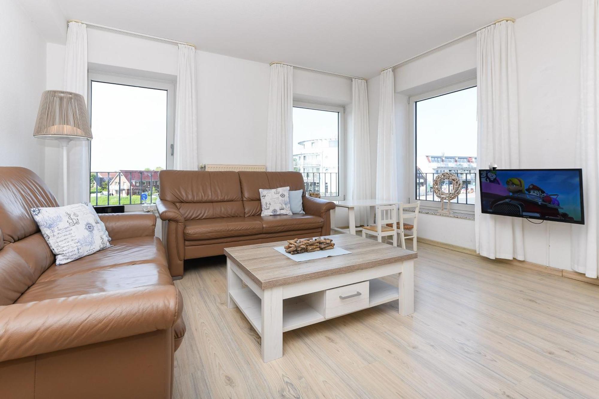 Haus Hafenblick Apartment Bensersiel Exterior photo